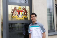 Nabil visit Malaysia Embassy in Berlin